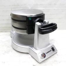Cuisinart WAF-F20 Double Belgian Waffle Maker - 1400 Watts - TESTED WORKING