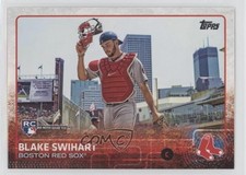 2015 Topps Update SP Photo Variation Blake Swihart (Catcher's Gear) #US32 3q5