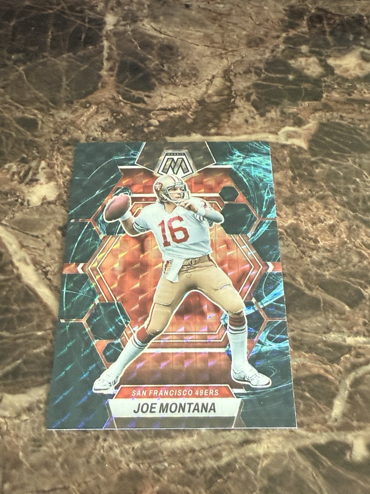 Joe Montana 2023 Mosaic Genesis #217