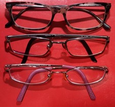 Lotto 3 Occhiali BURBERRY originali  Lenti graduate usati OK - Mod. nel testo