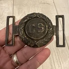 Civil War Confederate CS two Piece Belt Buckle