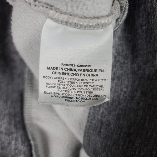 Nike Hoodie Girls Medium Big Just Do It Logo School Casual Training Pullover - Picture 5 of 6