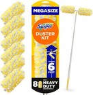 Swiffer Duster Kit with 6ft Extendable Handle – Heavy Duty Starter Set + 8 Refil