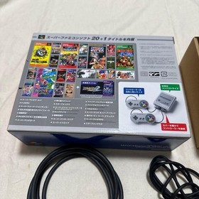 Nintendo Classic Mini Super Famicom Console Gray USED Japan Free Shipping