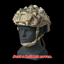 CP Camo Tactical Helmet Cover Only - Laser Cut Lightweight Helmet Wrap