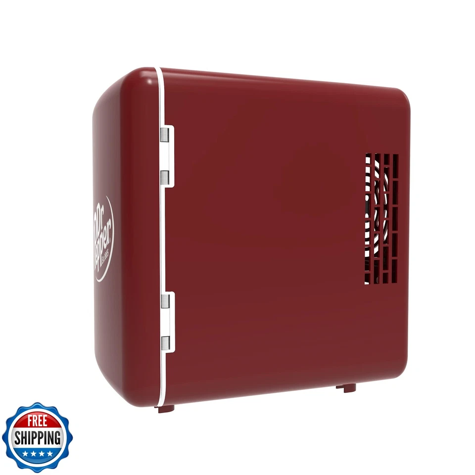 CURTIS MIS135DRP DR. Pepper Mini Portable Compact Personal Fridge Cooler, 4 L - Image 3 of 4