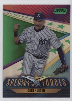 2024 Topps Stadium Club Special Forces Green 22/50 Derek Jeter #SF-2 HOF 18if