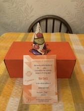 Clarice Cliff BLUE CHINTZ Sugar Shaker Sifter Limited Edition Boxed & Cert