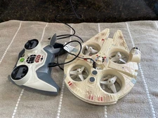 AIR HOGS Star Wars: Millennium Falcon Quad w/Remote Control & Charger w/box