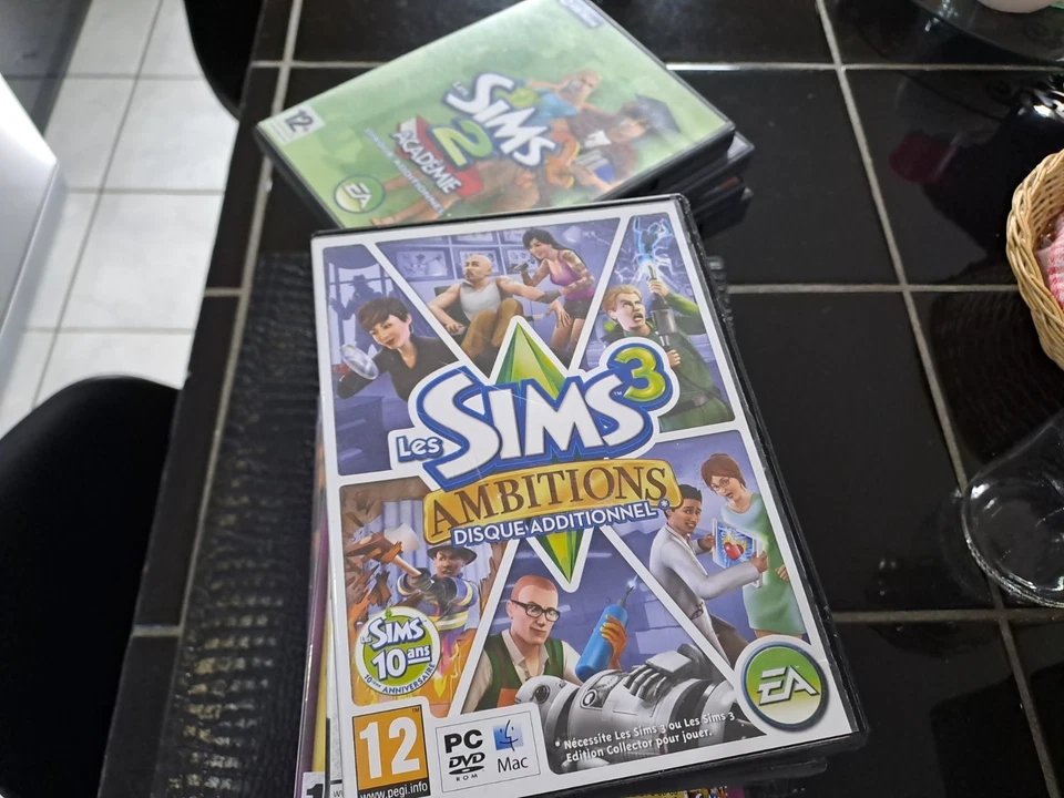 vds gros lot de cd SIMS 1.2.3 pour pc - Photo 1/1