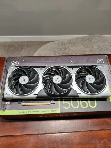 MSI G50608V3C GeForce RTX 5060 8GB Ventus 3X OC Graphics Card