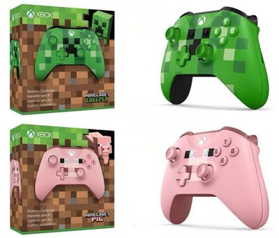 Minecraft ONE S Limited Edition Wireless Controller Xbox One - Unboxing only