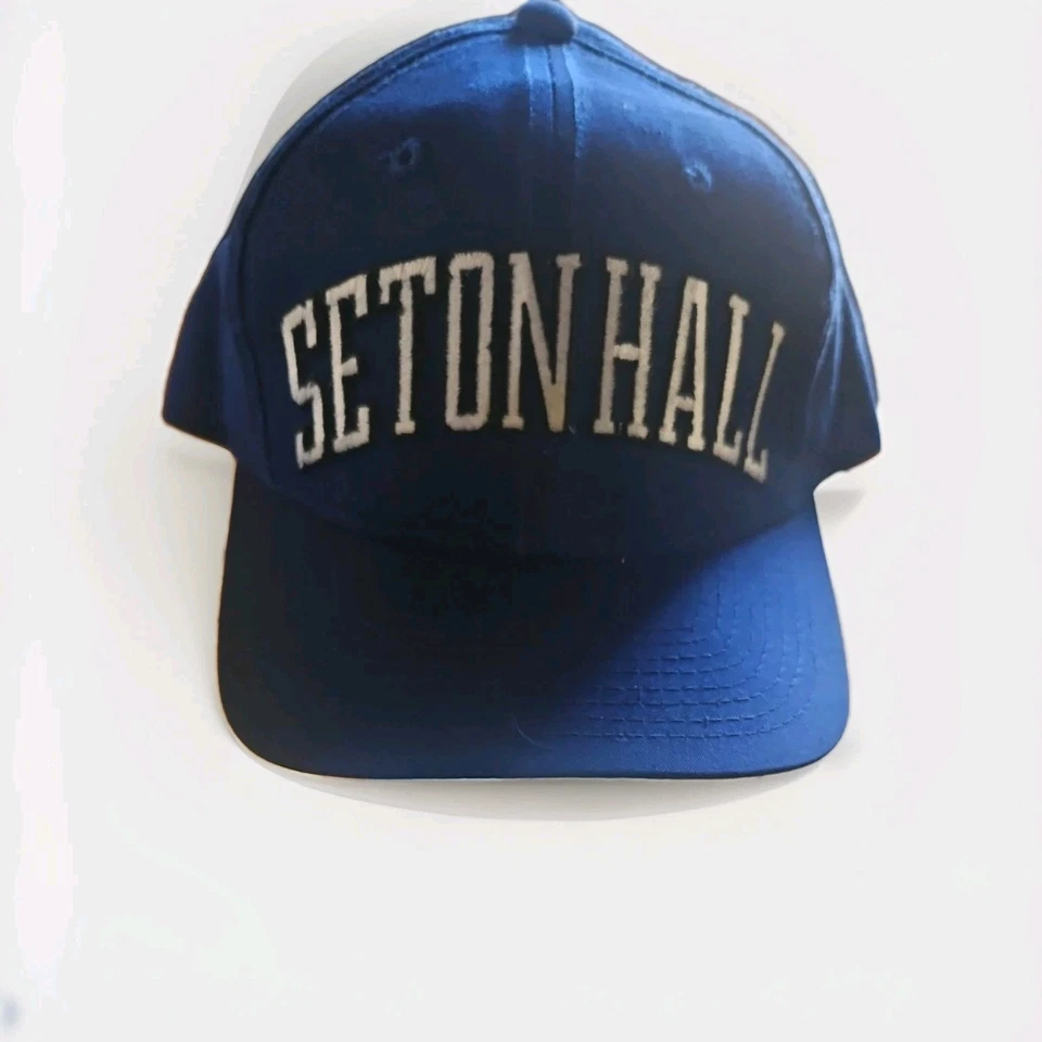 Sombrero Snapback Seton Hall Arch Deletreado Etiqueta Blanca Universidad DE COLECCIÓN STARTER Foto 2 de 4