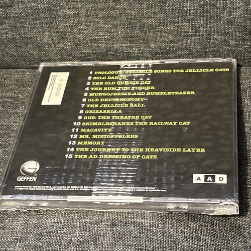 SEALED! CATS Selections From The Original Broadway Cast Recording CD 1983 Geffen - Picture 8 of 8