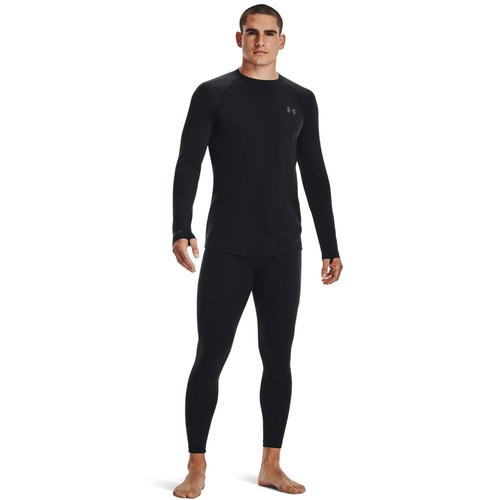 Under Armour 1343247 Mens Black UA ColdGear Base 2.0 Baselayer Leggings 2X-Large - Picture 5 of 5