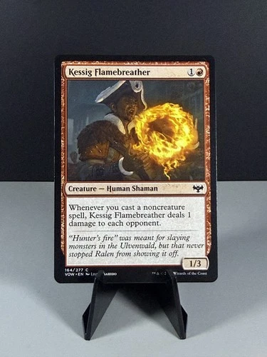 MTG Kessig Flamebreather - Innistrad: Crimson Vow (VOW), 164/277 NM Unplayed - product listing photo