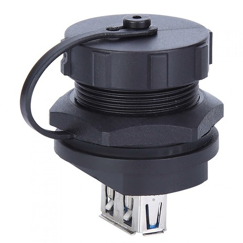 Langlebig Wasserdichter USB-Anschluss Doppelbuchse Wasserdicht 1 Stück - Bild 5 von 9