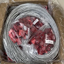500pcs Red Security Seals, Cable Seals,Numbered