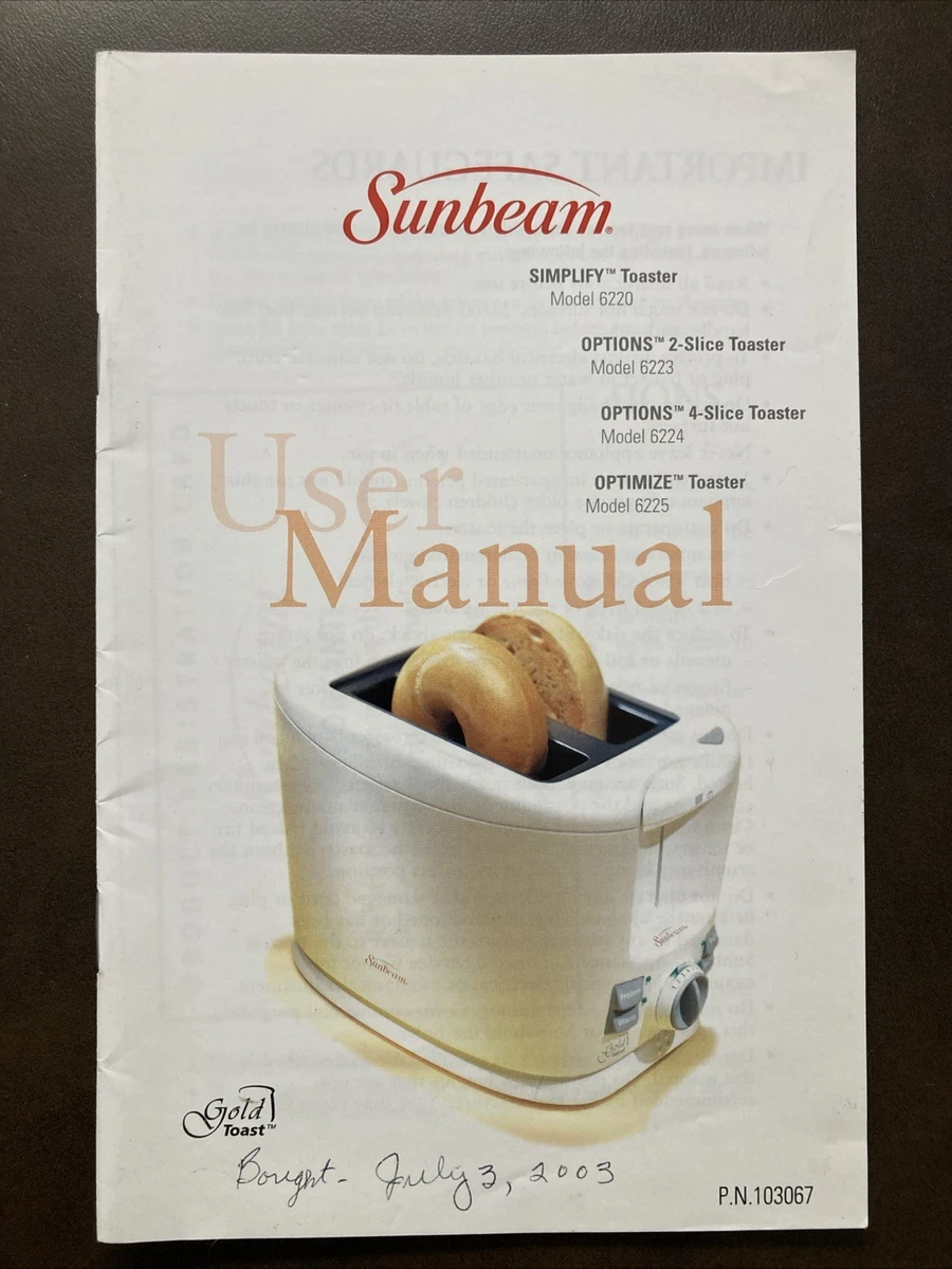 Sunbeam Toaster for sale | eBay
