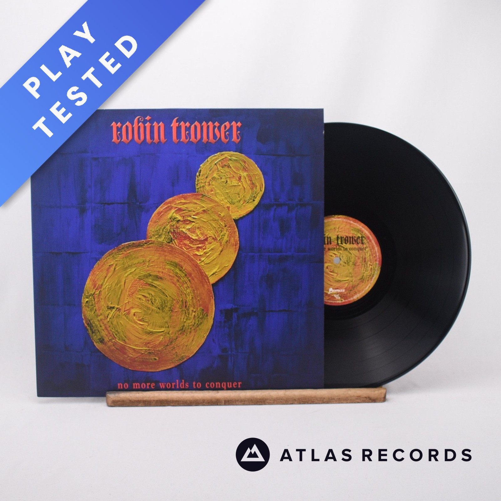 Robin Trower No More Worlds To Conquer 180G Mpo LP Album Vinyl Record - EX/EX
