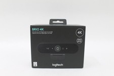 Logitech Brio 4K Webcam w/ Ringlight3 and HDR, Black 960-001390