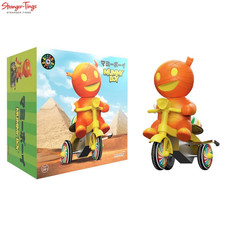 Super 7 Super Cylces - Mummy Boy (Orange with Yellow Trike)