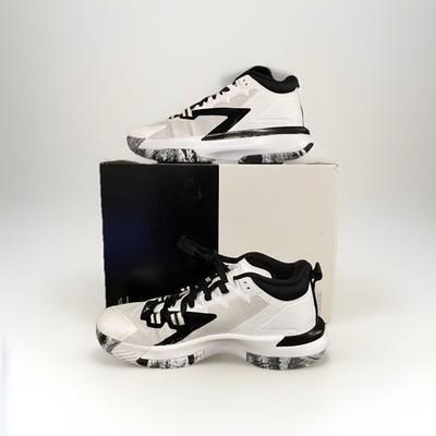 New Jordan Zion 1 TB shoes Nike Mens Jordan Zion 1 TB DC4208-100 White Basketball Shoes  main image 4