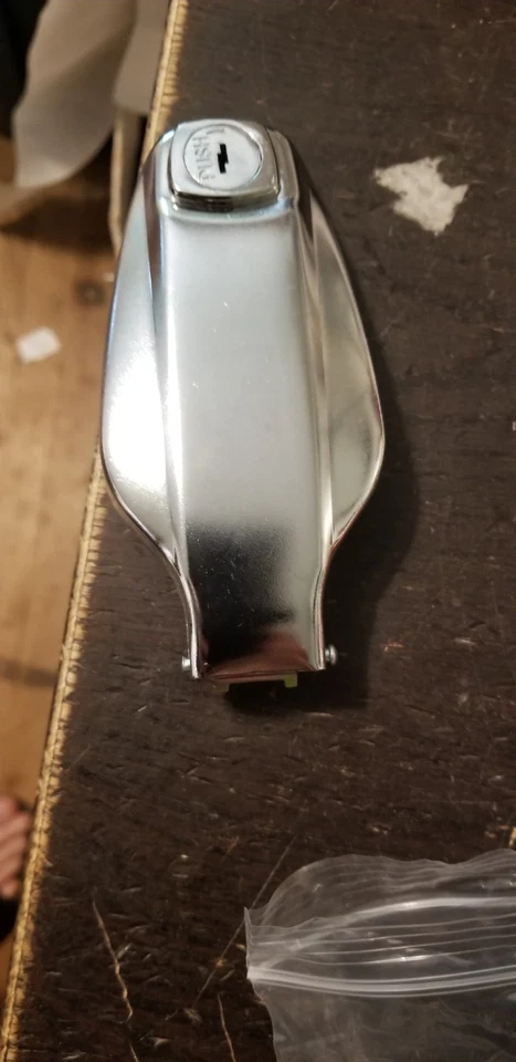 Tampa de gás Yamaha XS SPECAL cromada XS650 XS1100 XS11 XS750 XS400 SOMENTE CETIM ESPECIAL - Imagem 3 de 4