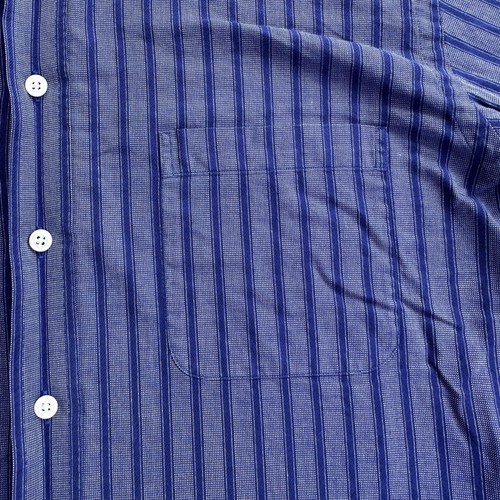 Camicia Paul Fredrick uomo 17-34 orlo aderente abbottonata manica lunga camicia elegante - Foto 4 di 11