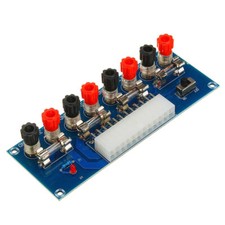 1x24 Pins ATX Benchtop Board Computer PC Power Supply Breakout Adapter Module US