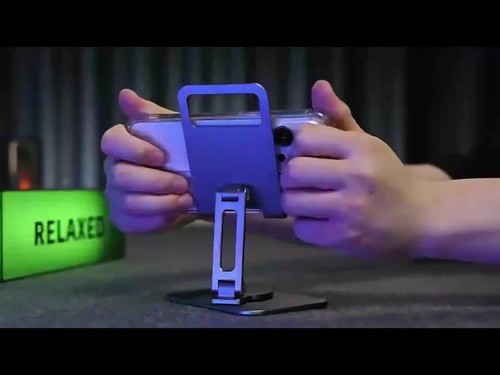 360° Metal Desk Mobile Cell Phone Holder Stand For iPhone iPad Xiaomi Adjustable - Video 1 of 1