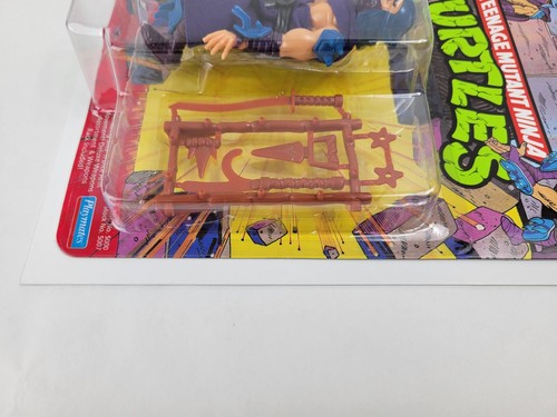 Vintage 1990 TMNT Teenage Mutant Ninja Turtles "Shredder" Figure Factory Sealed - Picture 6 of 7