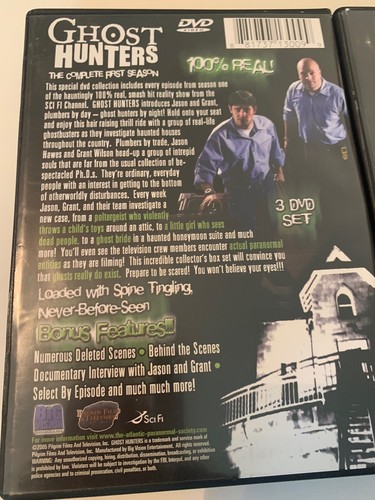Ghost Hunters TAPS DVD Lot Season 1, Season 2: Part 1 & Very Best of Season 2 - Imagen 7 de 12