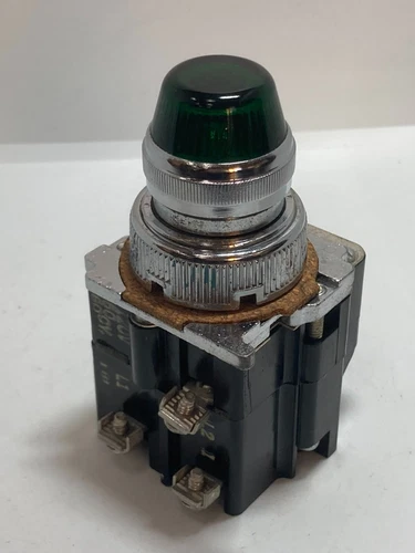 CUTLER HAMMER 10250T221LGP06 PUSH TO TEST PILOT LIGHT 120V 50/60CY