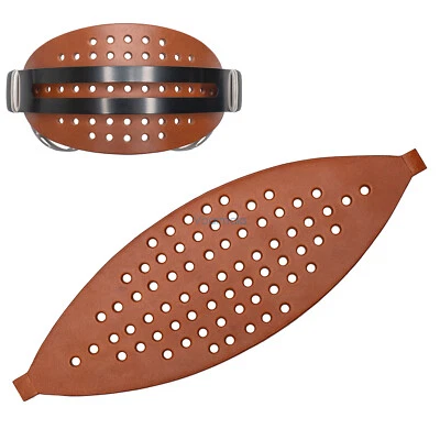 VOARMAKS Wide Genuine Leather Headband Strap for Monolith M1060C,HIFIMAN HE400 HE300