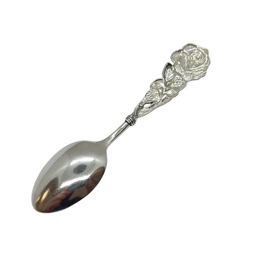 Genuine sterling silver baby spoon solid hallmarked 925 nickel free handmade - Picture 2 of 4