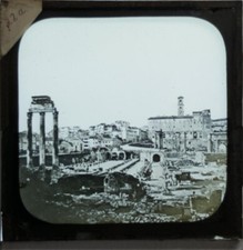 Antique Magic Lantern Slides,  Rome Photos 1891