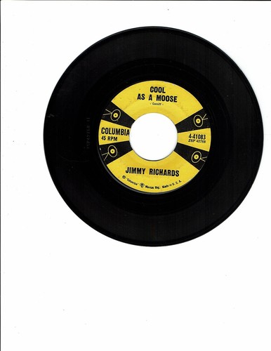 Jimmy Richards ROCKIN'INSTRU 45(COLUMBIA 4-41083) Strollin & Boppin/CoolAsAMoose - Picture 2 of 2