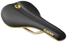 SDG Bel-Air V3 Saddle - PVD Coated Lux-Alloy, Black/Gold, Sonic Welded Sides, Li