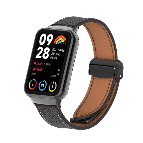 Leder Edelstahl Nylon Armband für Xiaomi Mi Band 8 9 Pro Smart Watch Silikonband - Bild 265 von 551