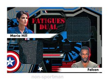 CAPTAIN AMERICA THE WINTER SOLDIER COSTUME FATIGUES DUAL FD12 MARIA  FALCON
