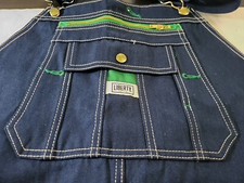 Liberty Men's Rugid Denim Bib Overalls NWT