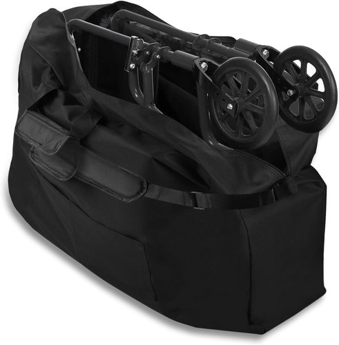 Rollator Travel Bag, Heavy Duty Wheelchair Bag for Folding Walker Compact Whe
