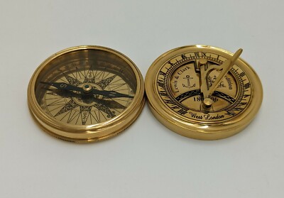 Lewis & Clark Expedition Sundial and Compass Combination | eBay