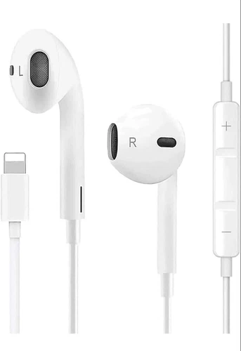 Original Apple Lightning Earphones For iPhone 8 X 11 12 13 14 PRO MAX Headphones - Bild 1 von 7