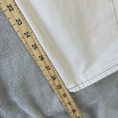 Jeans uomo Levis 550 vintage made in USA denim affusolato bianco maculato taglia W36 L30 - Foto 15 di 15