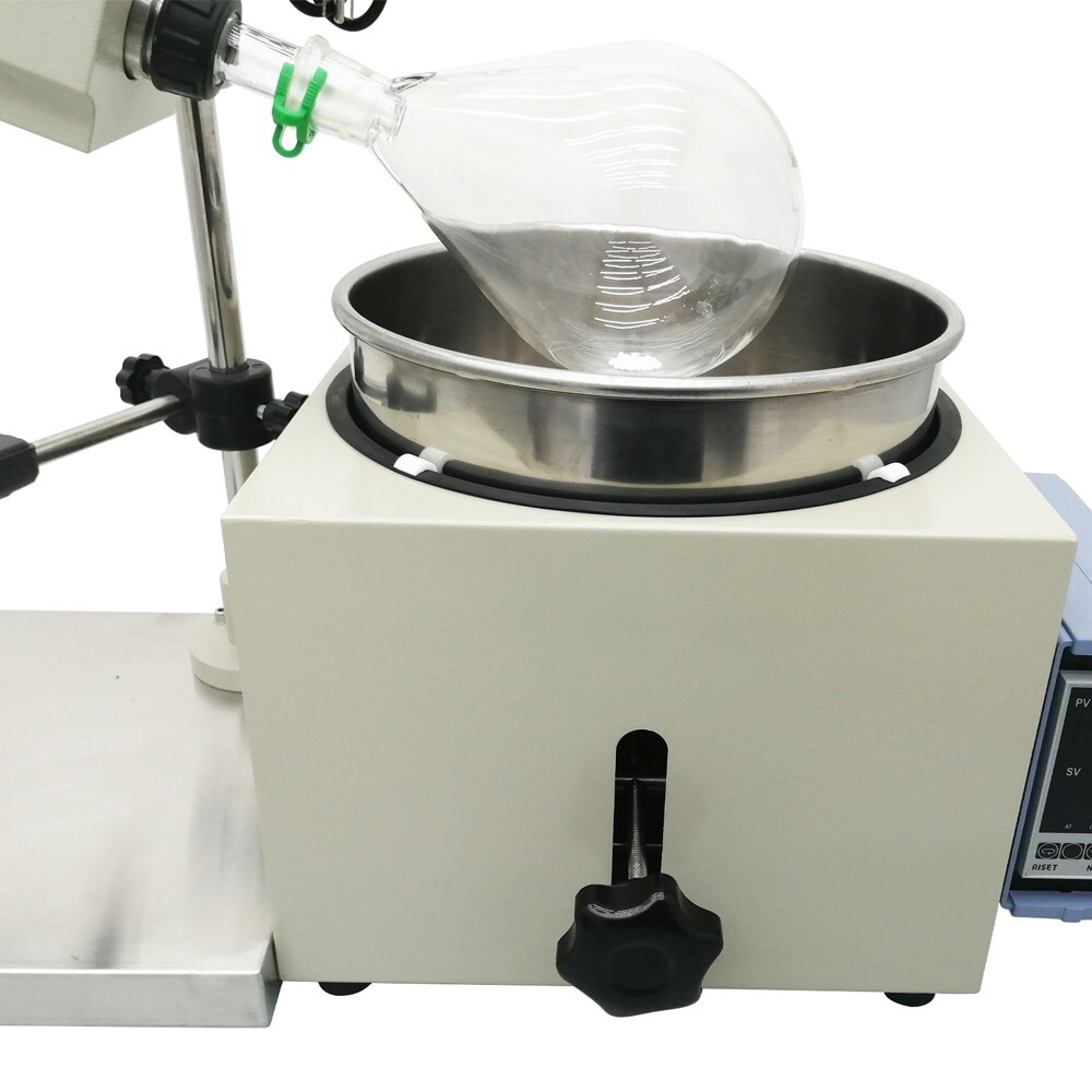 Rotovapor RE-201D Con Sollevamento Manuale - Evaporatore Rotante Da Laboratorio 2L 220V - Foto 2