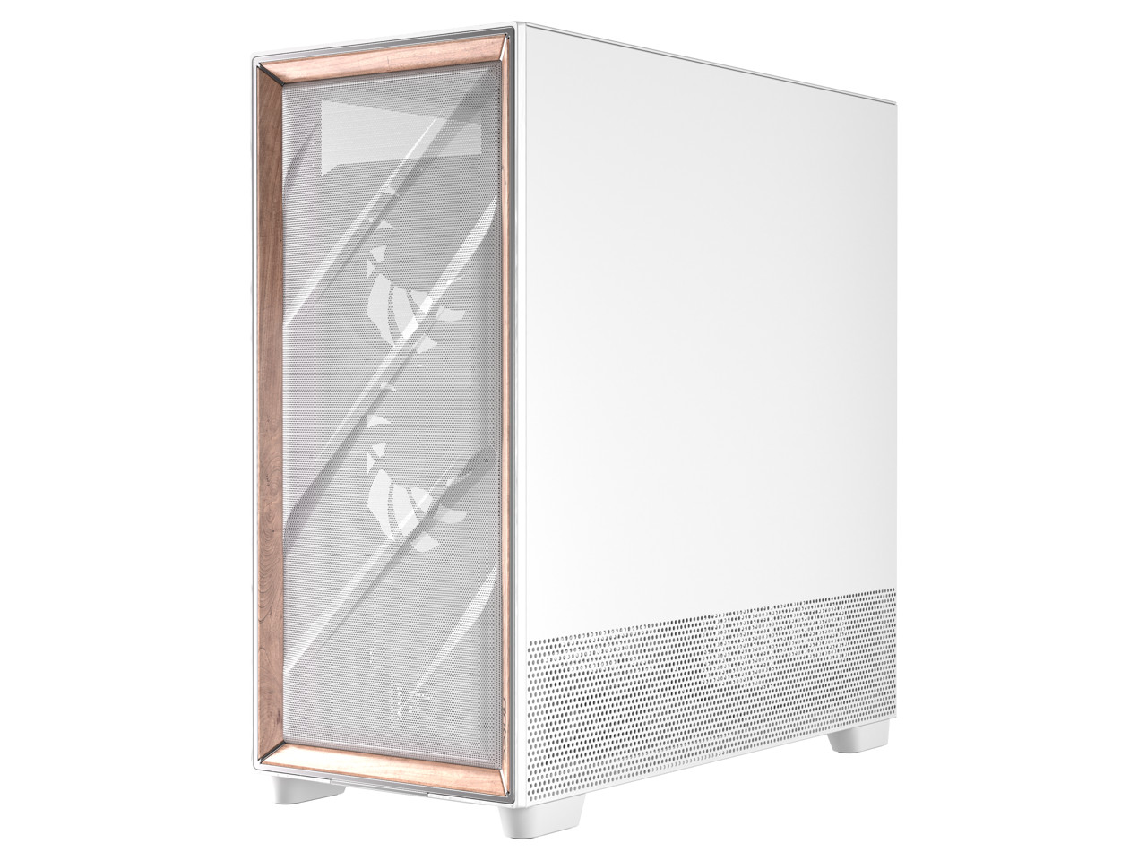 Antec Flux Pro White в комплекте 6 ШИМ-вентиляторов передняя панель с высоким потоком воздуха из березы