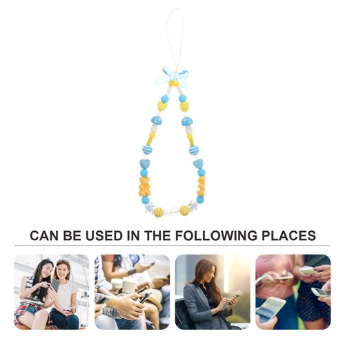 Grzyb Telefon Koraliki Charm Anti-lost Bow Anti-lost Charms Dom - Zdjęcie 5 z 12