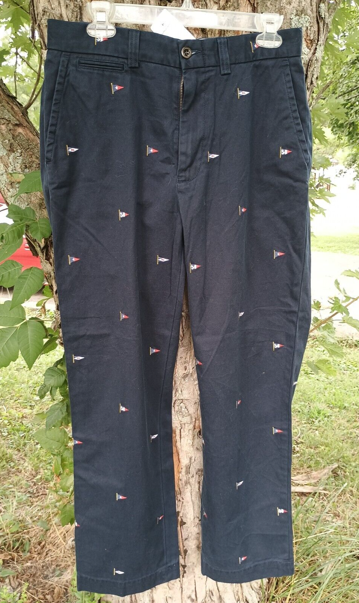 Polo Ralph Lauren 32 X 30 Nautical Sailing Flag Embroidered Polo Ralph Lauren 32 X 30 Nautical Sailing Flag Embroidered